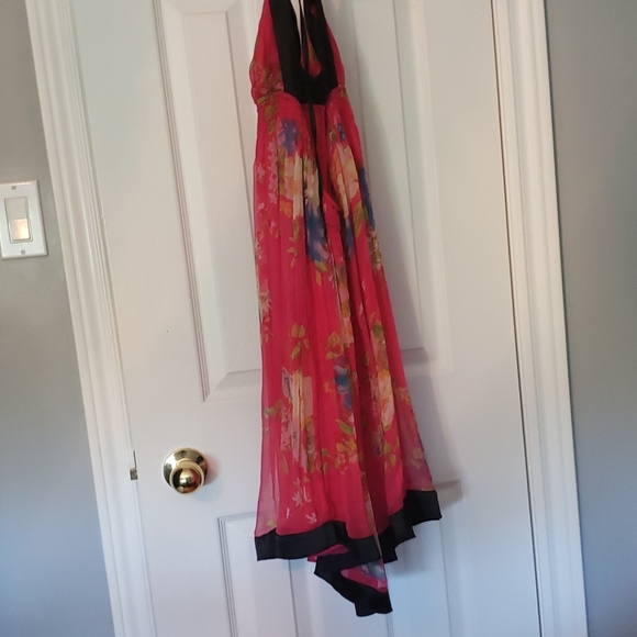 Fuschia pink party dress - Picture 4 of 4